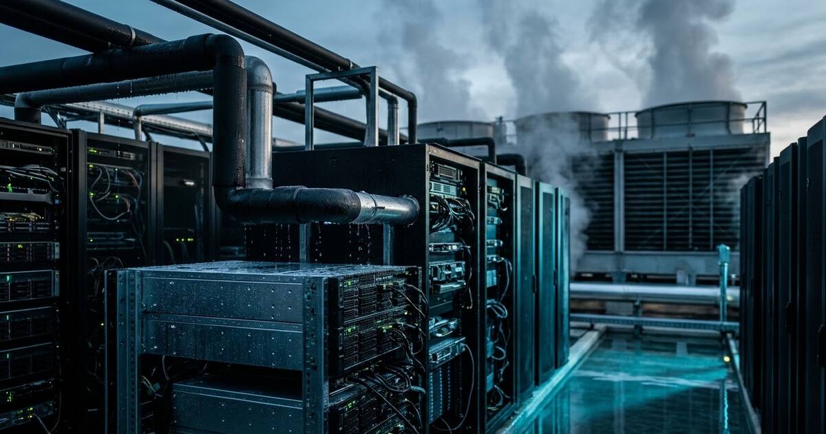 Est-ce que l'intelligence artificielle boit toute l'eau de la planète?