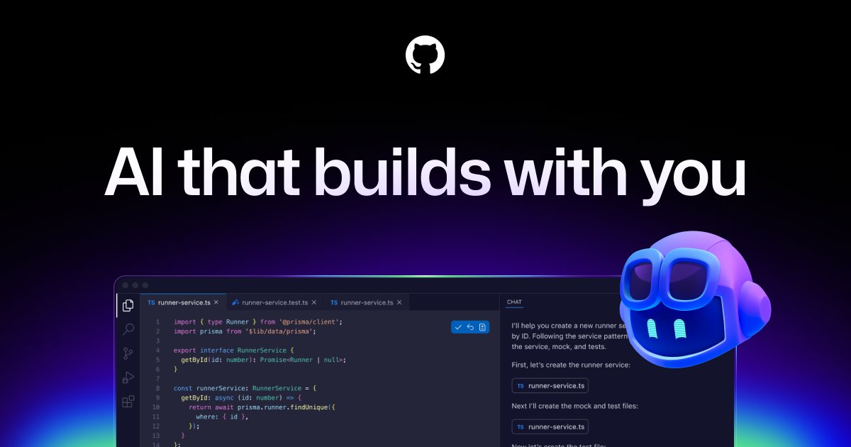 Capture d'écran de GitHub Copilot