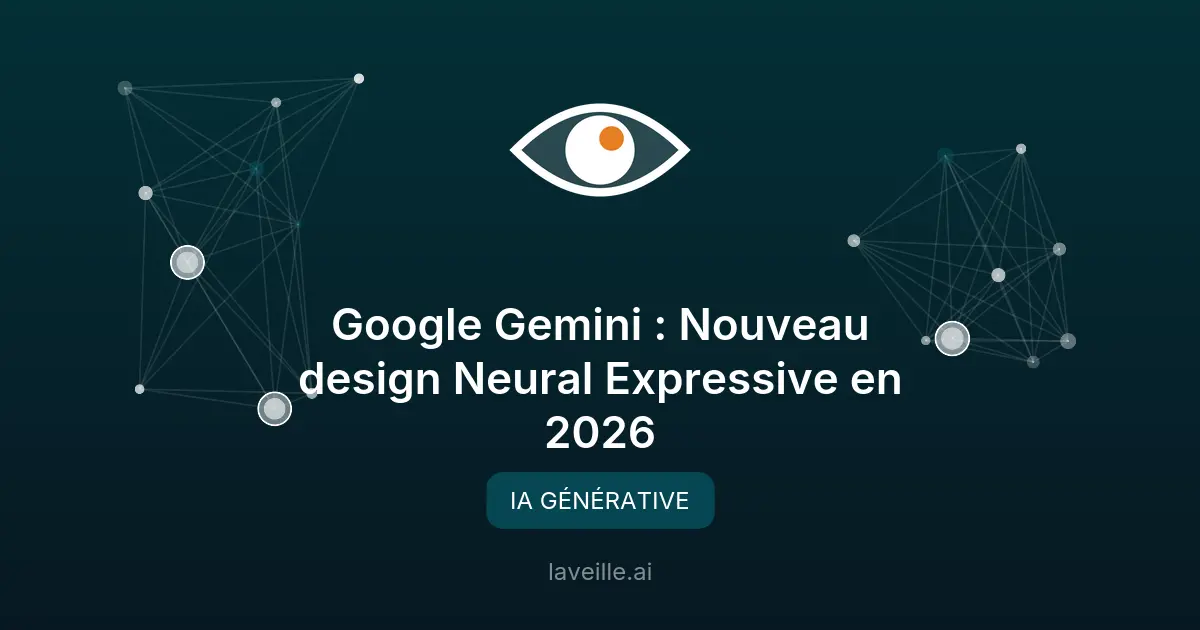 Google Gemini : Nouveau design Neural Expressive en 2026