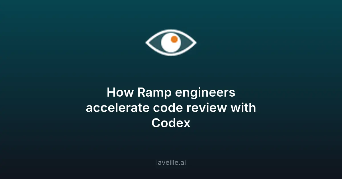Comment Ramp accélère les revues de code avec l'IA