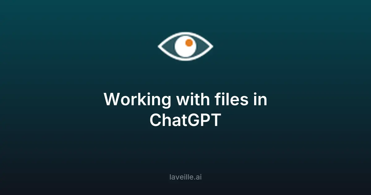 ChatGPT : analyser fichiers PDF et tableurs