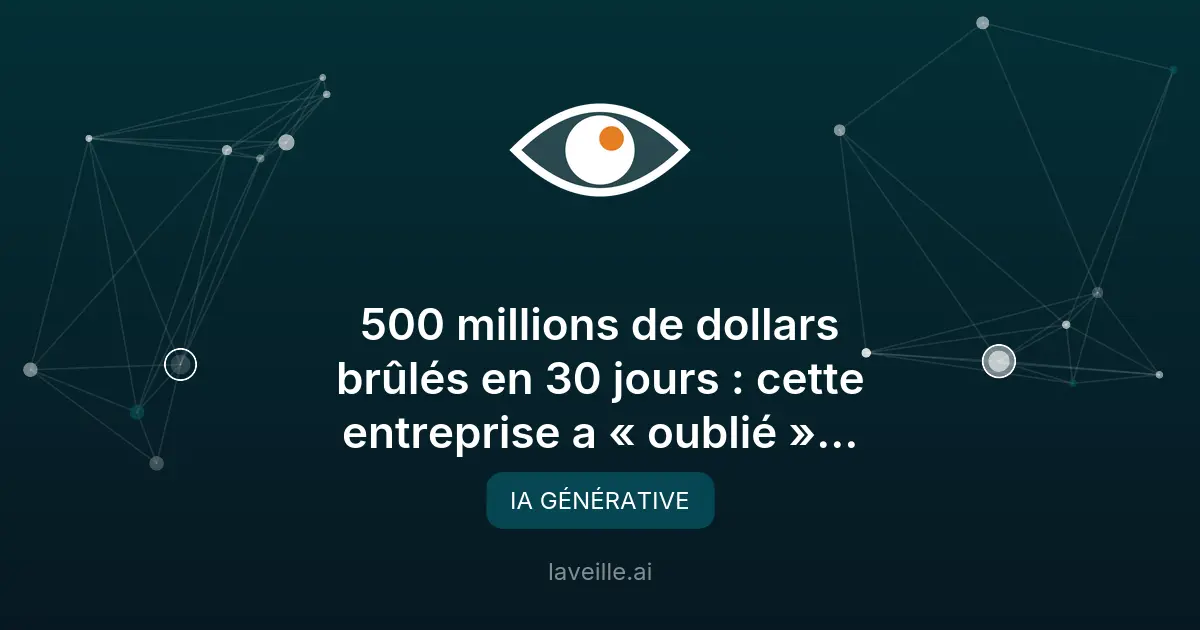 500 millions de dollars dépensés en un mois sur Claude