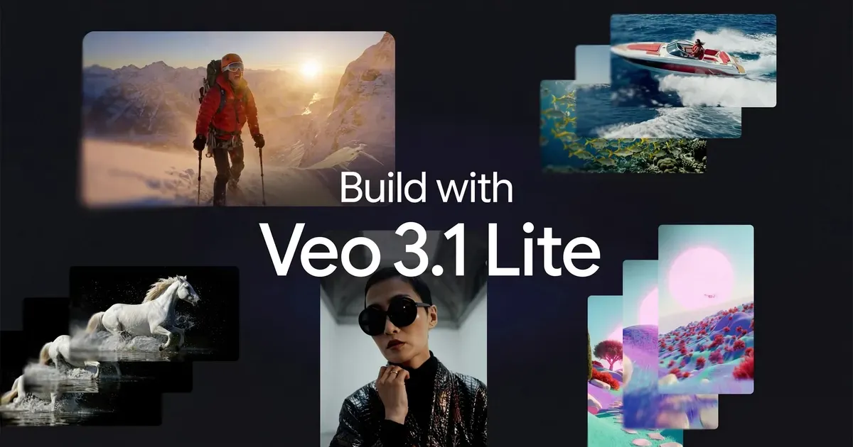 Google lance Veo 3.1 Lite pour les abonnés Ultra