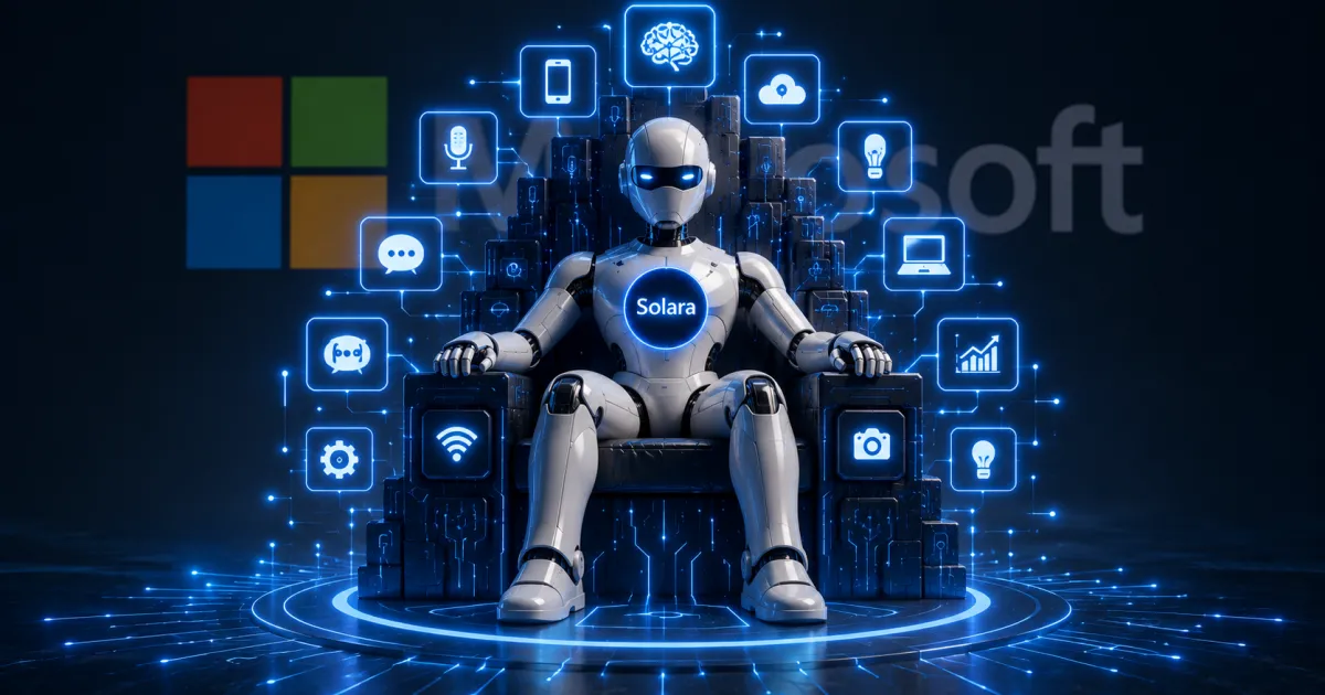 Microsoft Solara : un OS dédié à l'IA