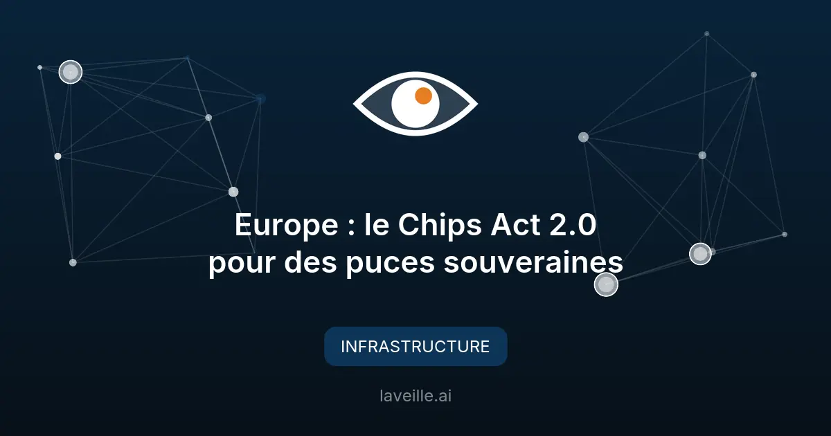 Europe : le Chips Act 2.0 pour des puces souveraines