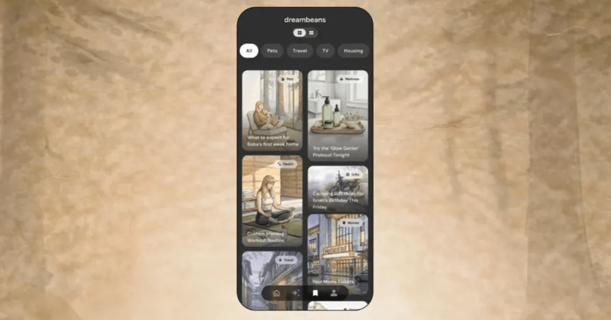 Google Dreambeans : l'IA qui anime votre vie
