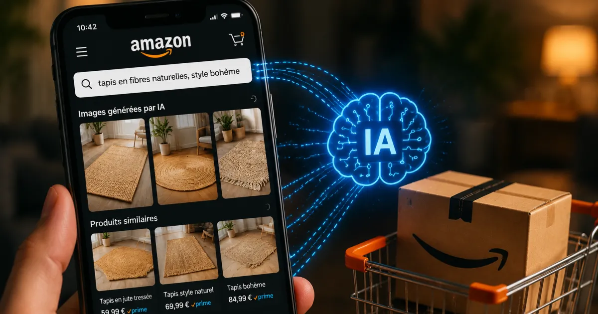 Amazon lance une IA générative pour l'achat visuel