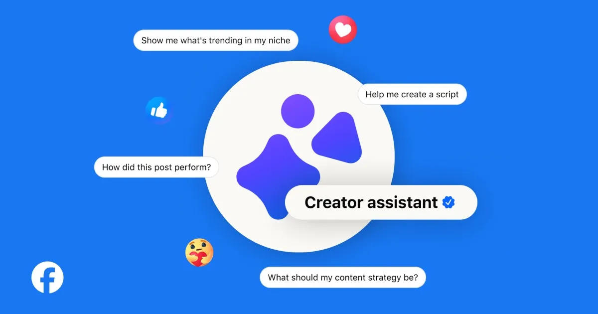 Meta lance un assistant IA pour créateurs sur Facebook