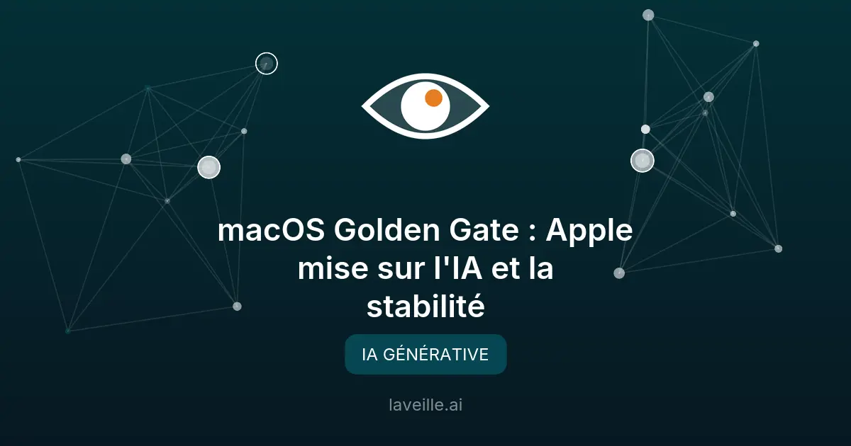 macOS Golden Gate : Apple mise sur l'IA et la stabilité