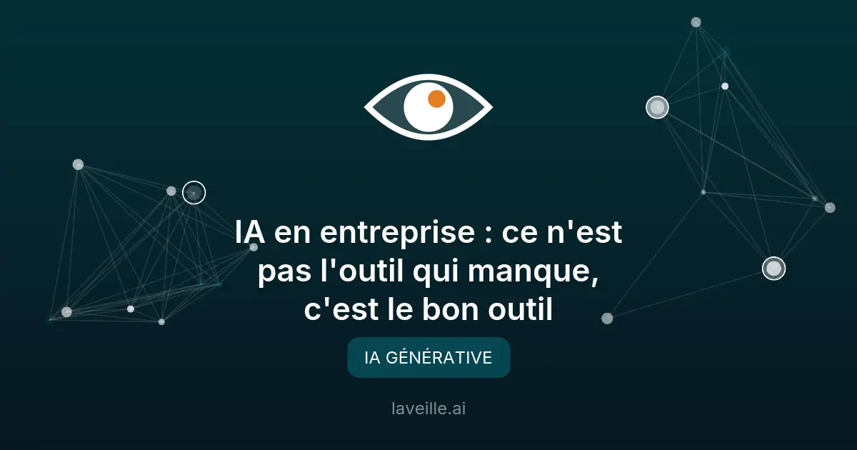 IA en entreprise : pourquoi 80% des projets échouent