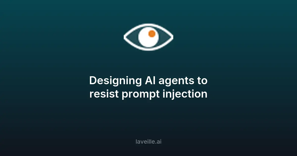 ChatGPT sécurise les workflows IA contre les injections