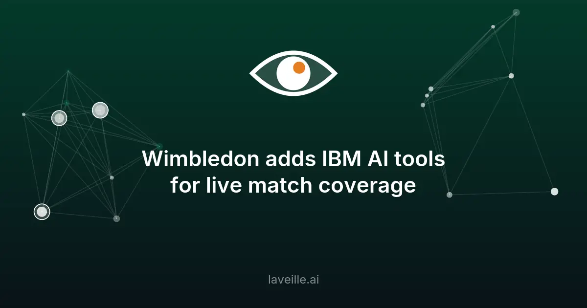Wimbledon intègre des outils IA pour améliorer la couverture des matchs