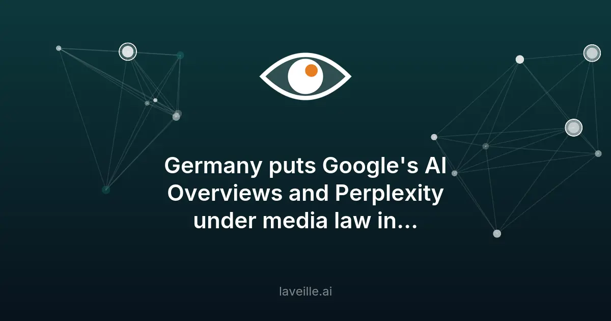 Allemagne régule les IA de Google et Perplexity