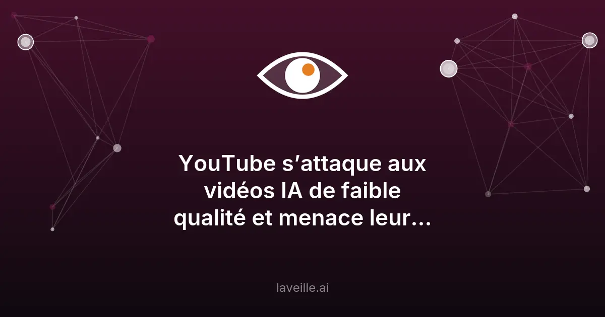 YouTube renforce sa lutte contre les vidéos IA non déclarées