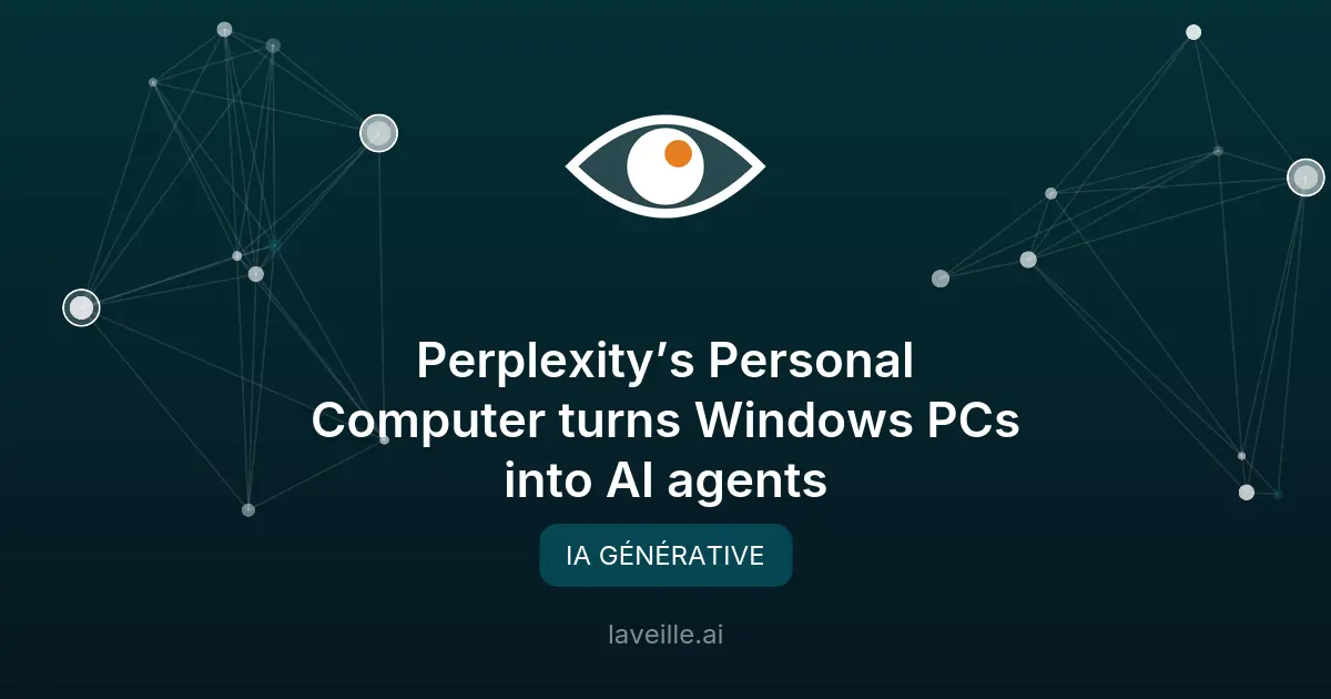 Perplexity lance un agent IA local pour Windows