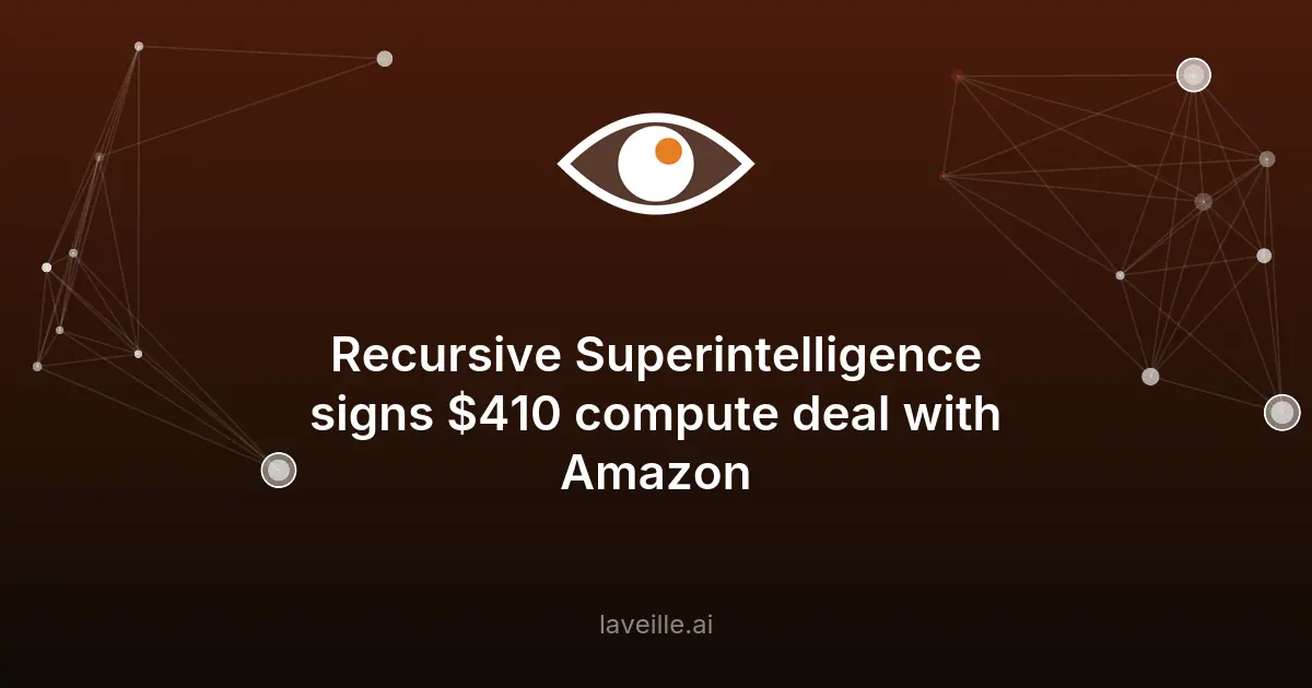 Recursive Superintelligence signe un mega-contrat avec AWS
