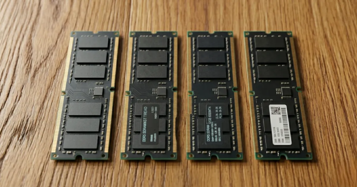 Baisse des prix de la RAM : tendance durable ?