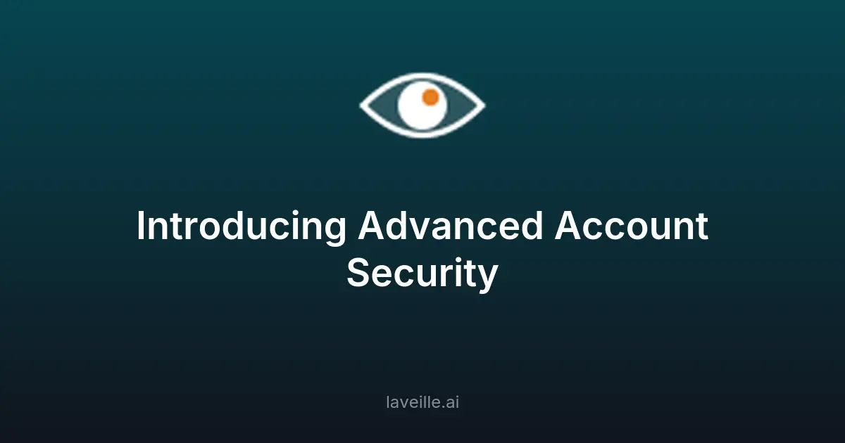 Nouvelle sécurité avancée pour les comptes en ligne