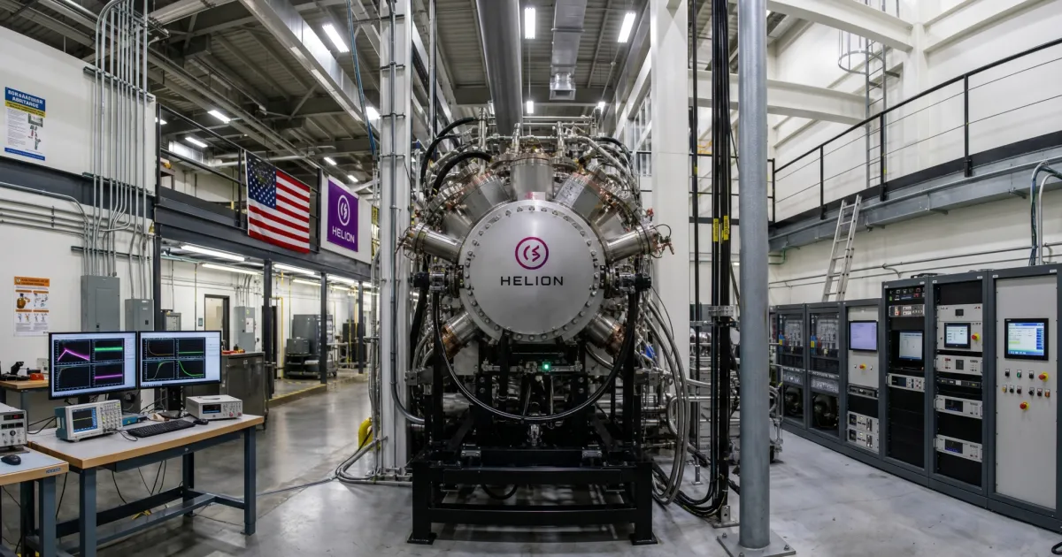 Helion Energy : la fusion nucléaire révolutionnaire