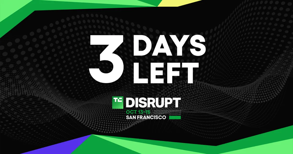 TechCrunch Disrupt 2026 : Réductions jusqu'à 500$